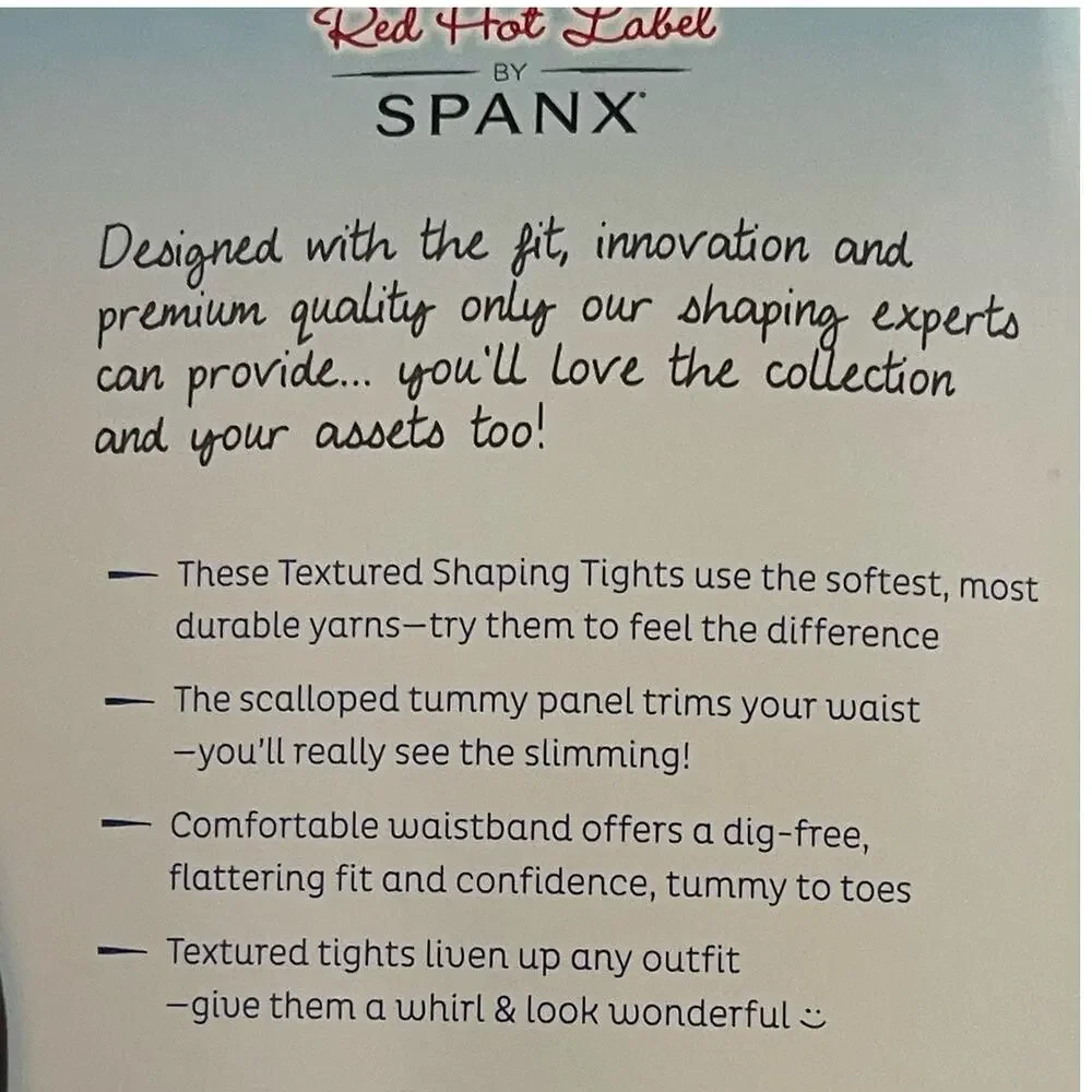 SPANX new packaging